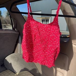 Hollister smocked cami